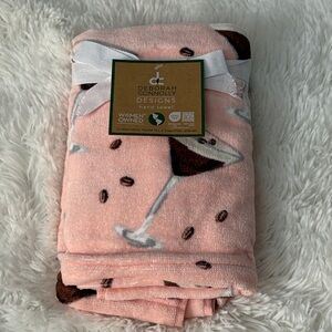 Deborah Connolly Designs Pink Hand Towel